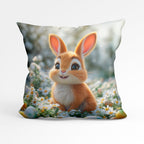 CUSHION Panel Cute Bunny Daisy CP-233