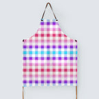 Dance Party White Checks Fabric 1460