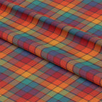 Dark Autumn Plaid Fabric 1434