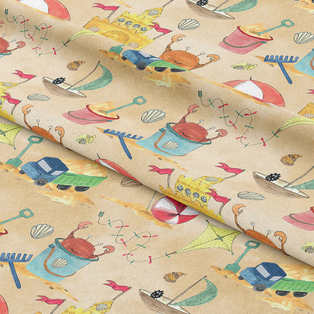 Day At The Beach Fabric