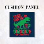 CUSHION Fabric Panel Dear Santa CP-1252