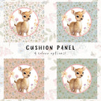 Woodland Deer Cushion Panel Fabric