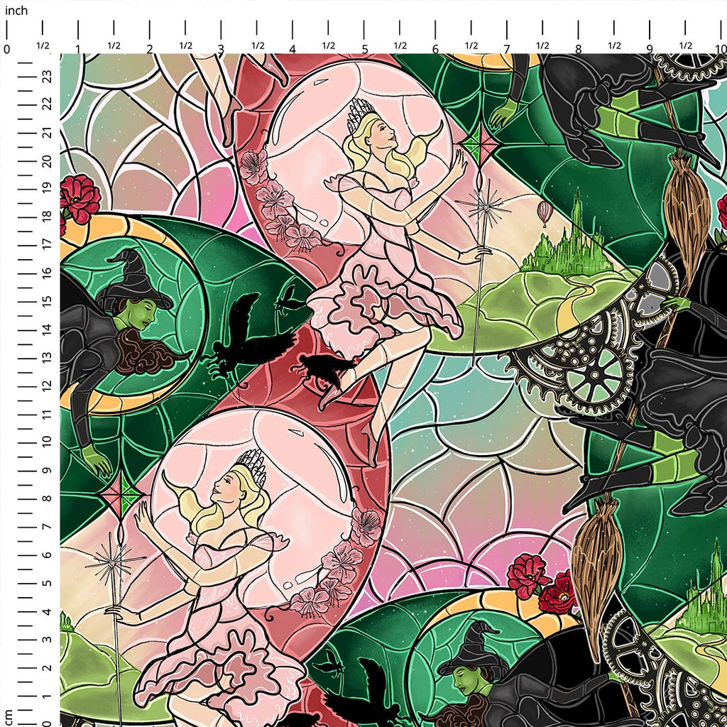 Defy Gravity Wicked Fabric