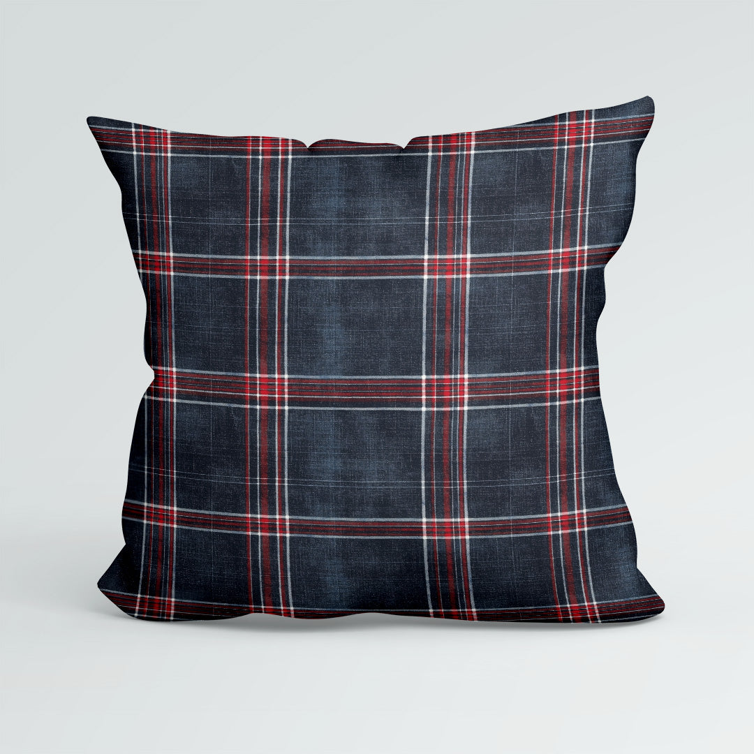 Denim Checks Fabric 1463