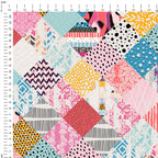 Diamond Patchwork Fabric