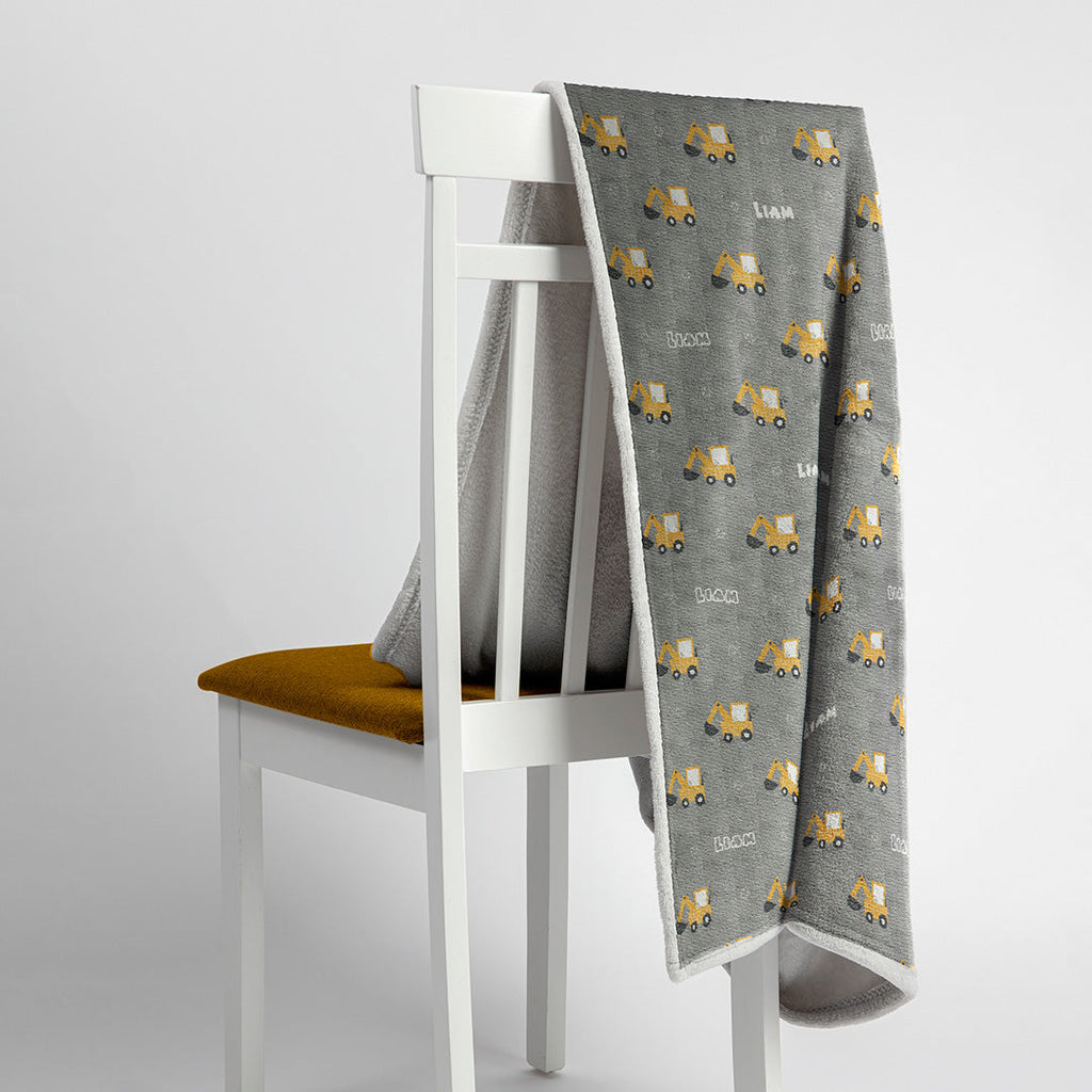Personalised Diggers Fabric