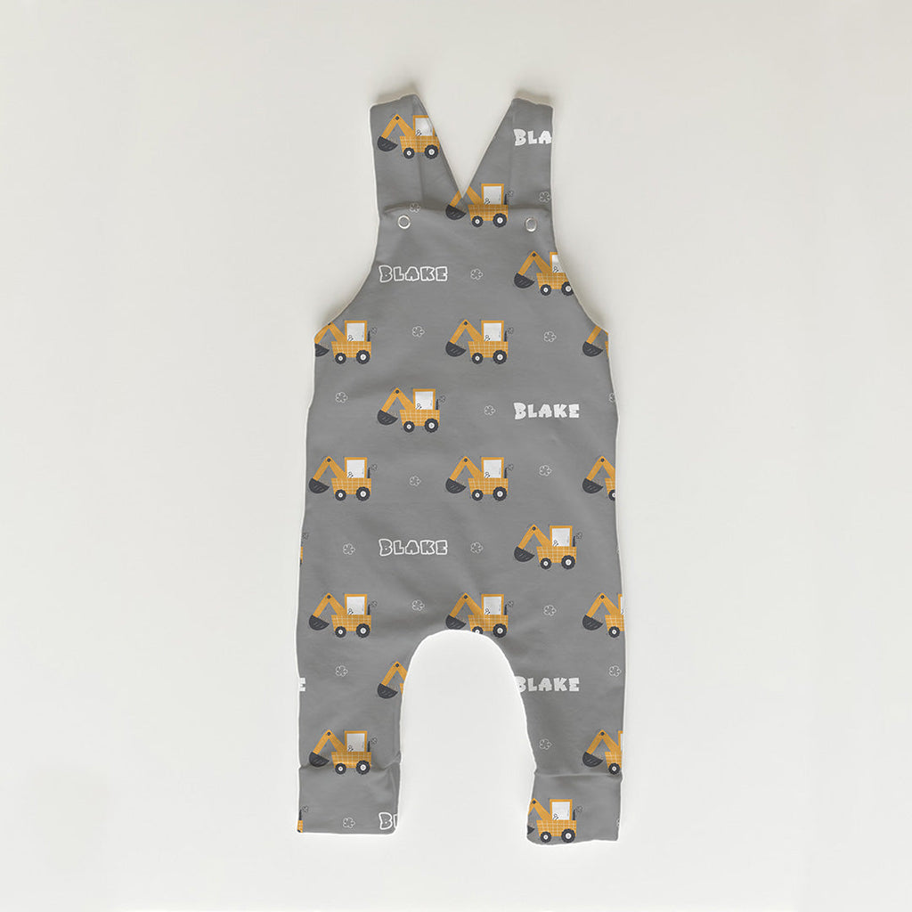 Personalised Diggers Fabric