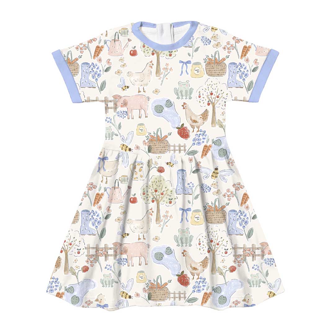 Dilly Dally Farm Fabric