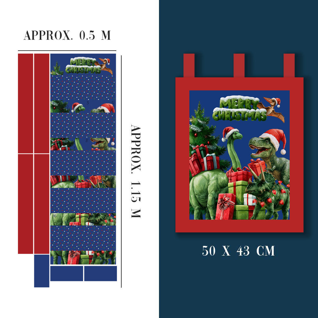 Dinosaur Advent Calendar Panel Set