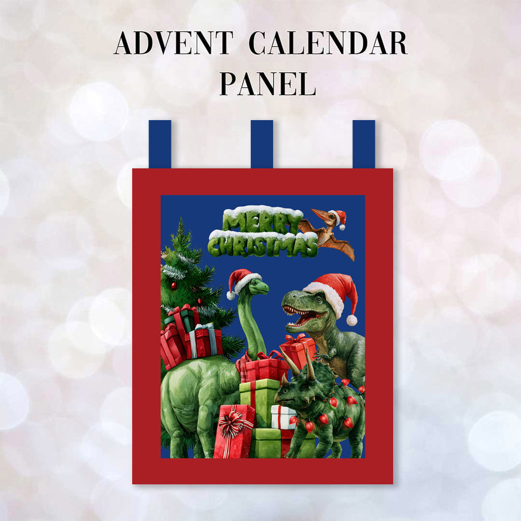 Dinosaur Advent Calendar Panel Set