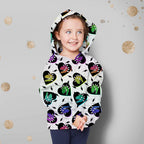 Dino Hearts Fabric