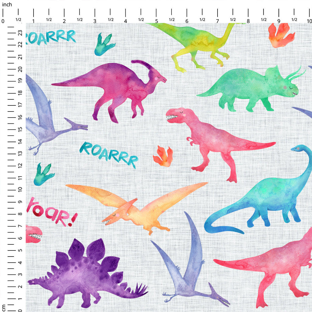 Dino Roar Fabric