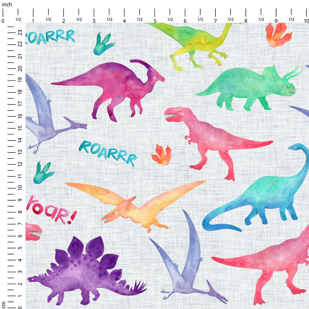 Dino Roar Fabric