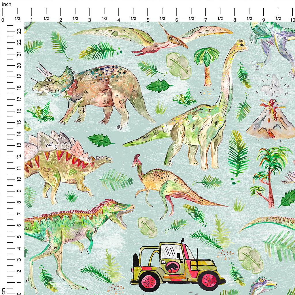 Dinosaur Adventure Fabric