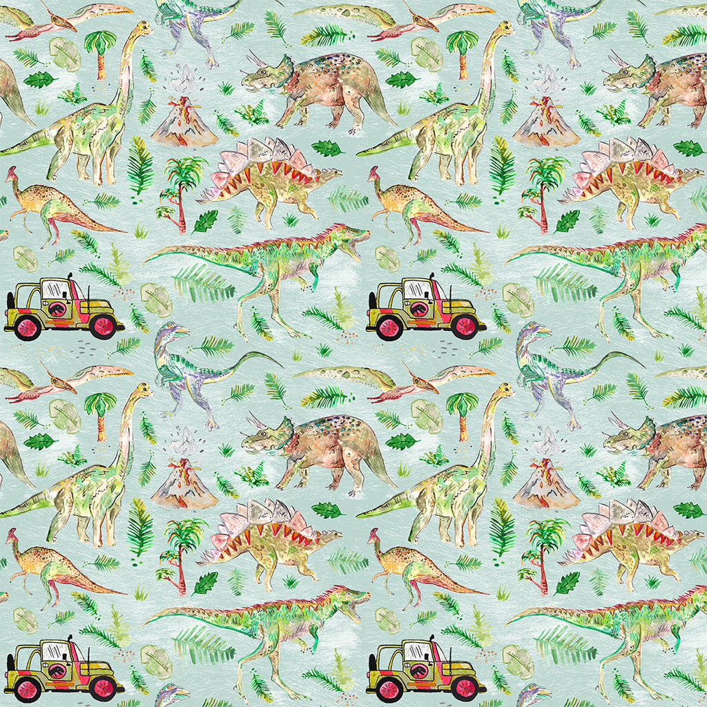 Dinosaur Adventure Fabric