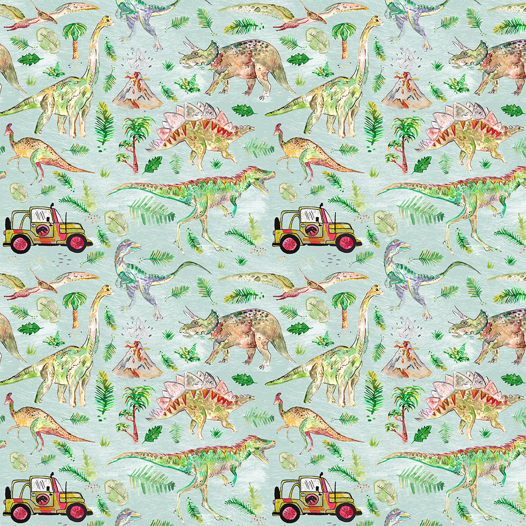 Dinosaur Adventure Fabric