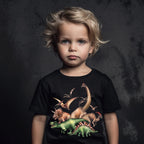 Dinosaurs World Iron on Fabric Heat Transfer DTF-137