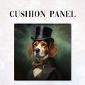 CUSHION Panel Dog Gentelman CP-213