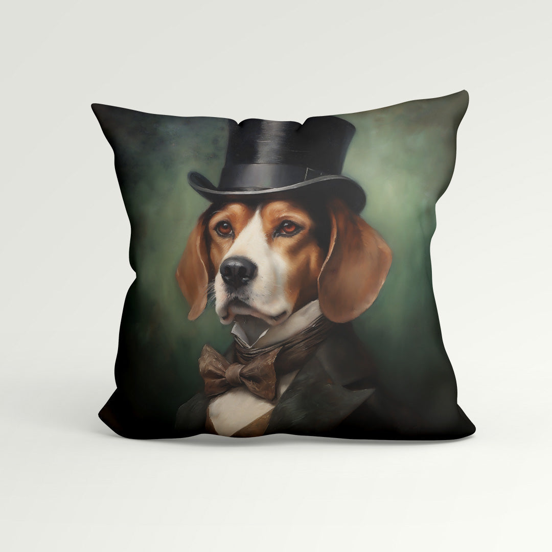 CUSHION Panel Dog Gentelman CP-213