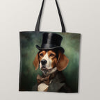 TOTE Fabric Bag Panel Dog Gentelman TP-291