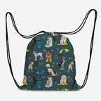 Dogs in Wellies Fabric