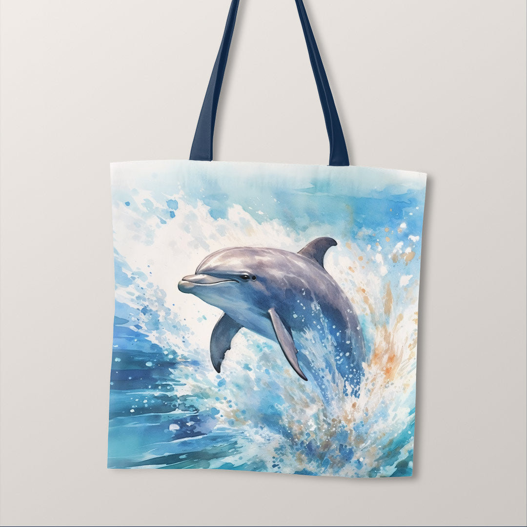 TOTE Dolphin Fabric Bag Panel