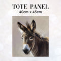 TOTE Donkey Beige Fabric Bag Panel TP-159