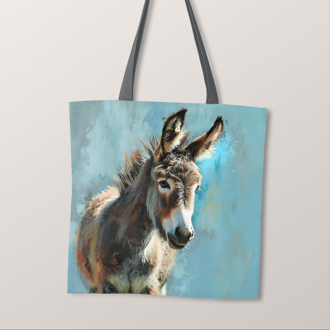 TOTE Donkey Blue Fabric Bag Panel TP-158