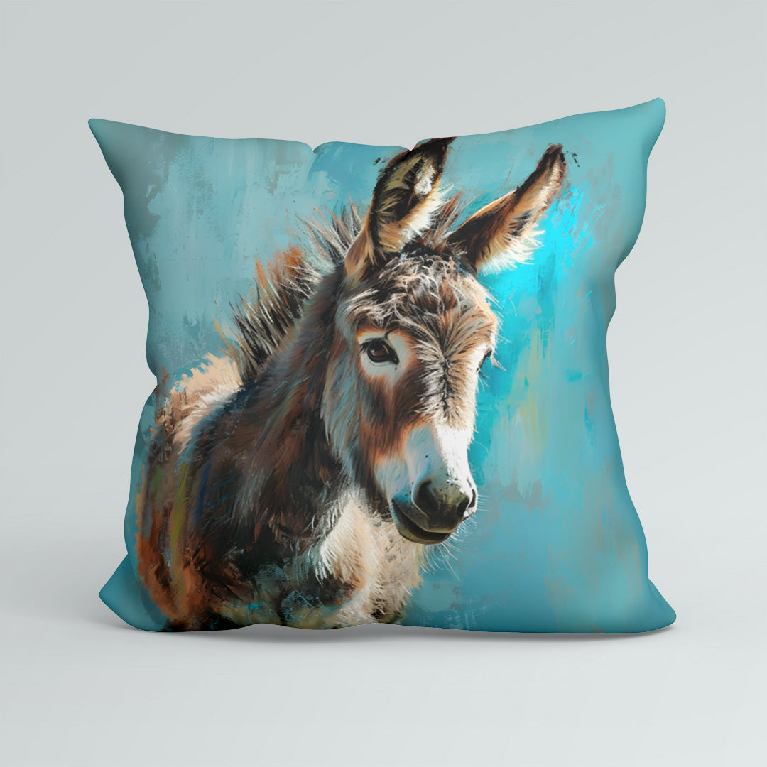CUSHION Fabric Panel Donkey Blue CP-106