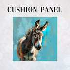 CUSHION Fabric Panel Donkey Blue CP-106