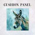 CUSHION Fabric Donkey Painting CP-104