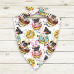 Donut Pugs Fabric
