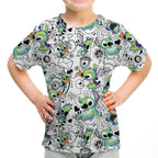 Doodle Alien Fabric