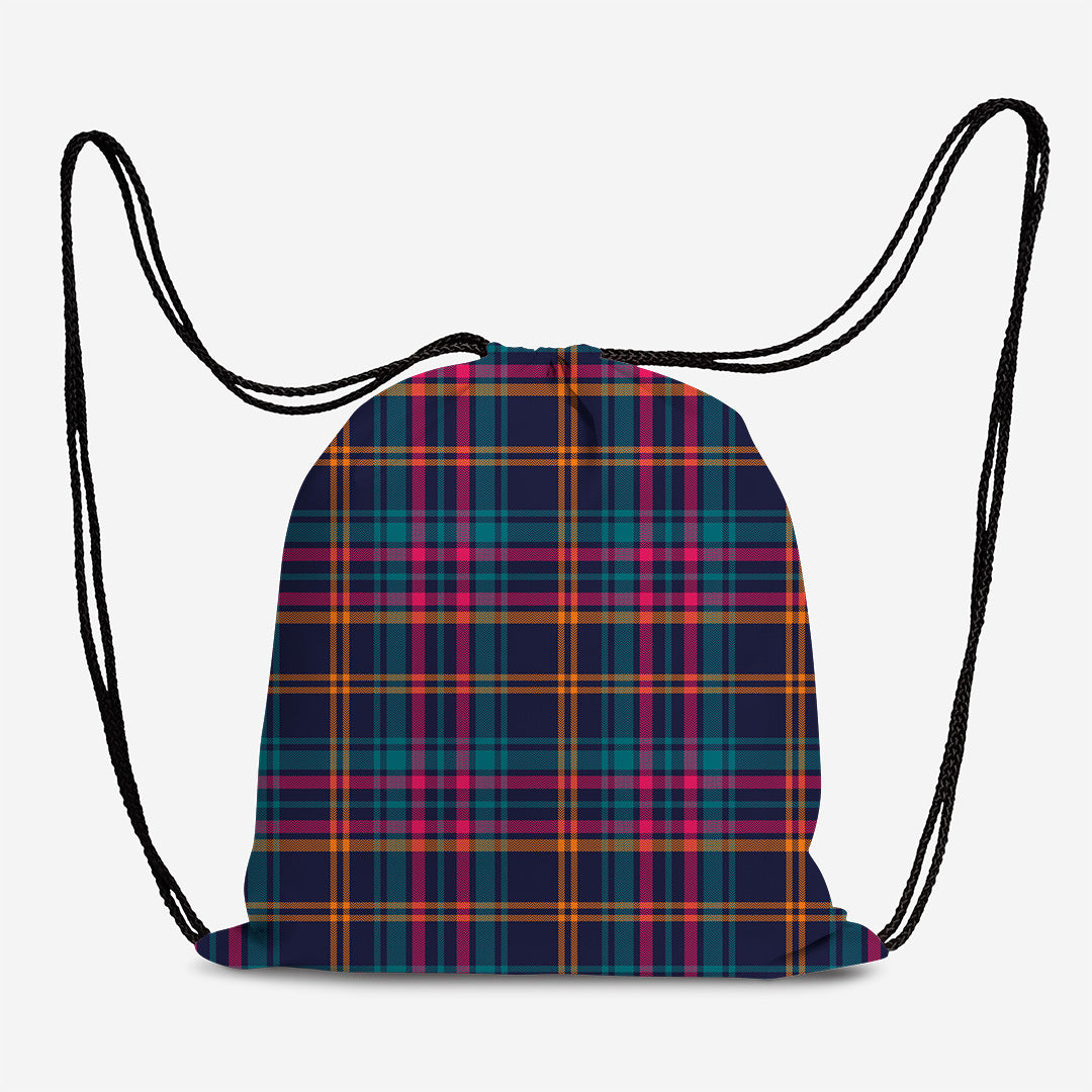 Blue Plaid Fabric 1436