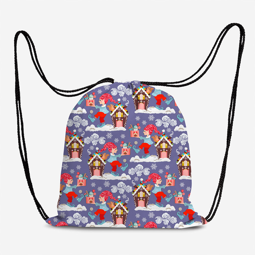 Dreamy Christmas Elves Fabric