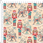 Dreamy Christmas Nutcracker Fabric