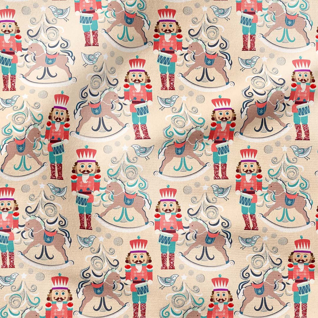 Dreamy Christmas Nutcracker Fabric