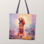 TOTE Dreamy Cocker Spaniel Fabric Bag Panel TP-131