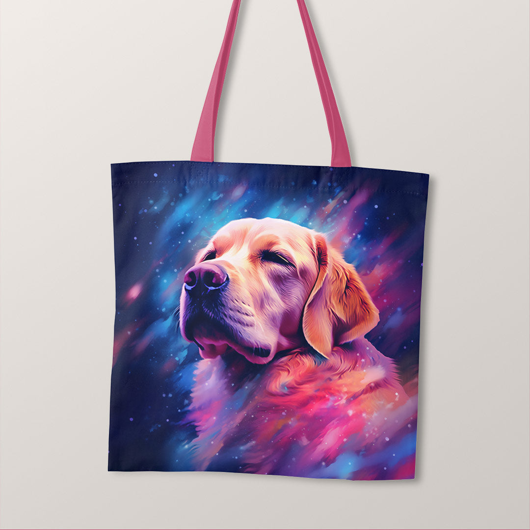 TOTE Dreamy Labrador Dog Fabric Bag Panel TP-132