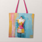 TOTE Dressmaking Mannequin Fabric Bag Panel