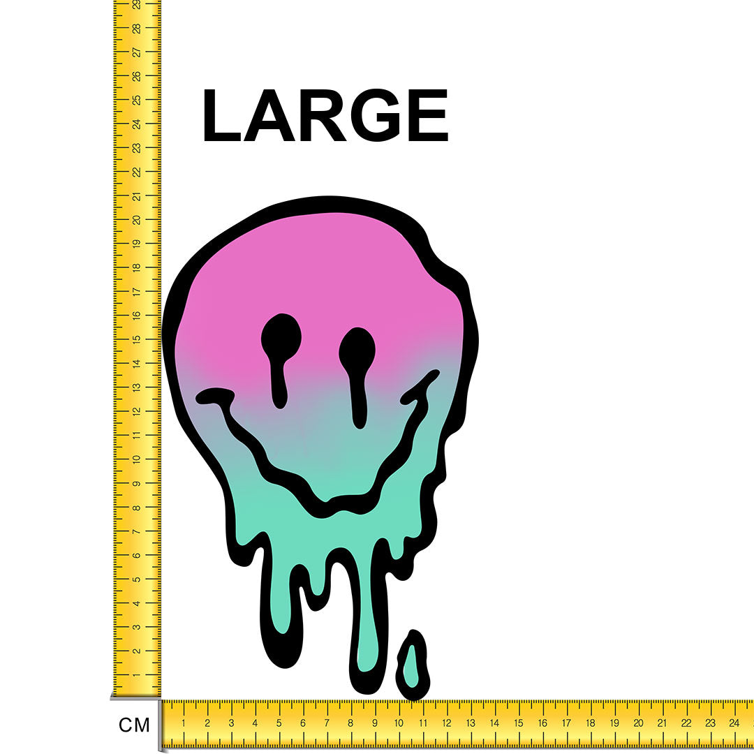 Drippy Emoji Iron on Fabric Heat Transfer DTF-78
