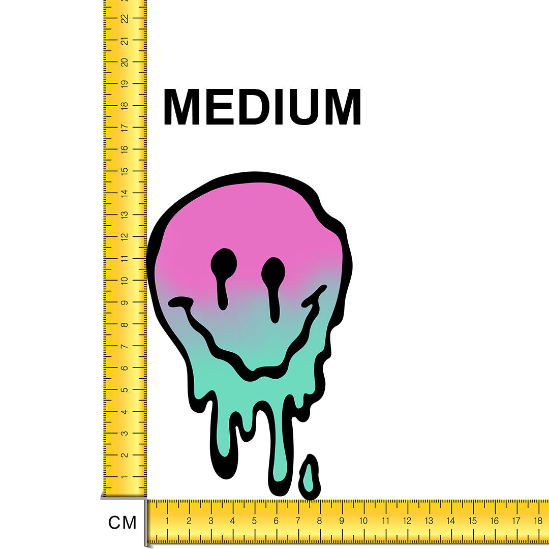 Drippy Emoji Iron on Fabric Heat Transfer DTF-78