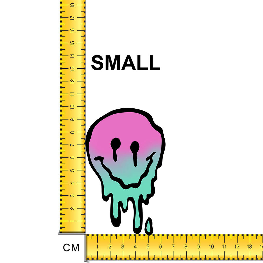 Drippy Emoji Iron on Fabric Heat Transfer DTF-78