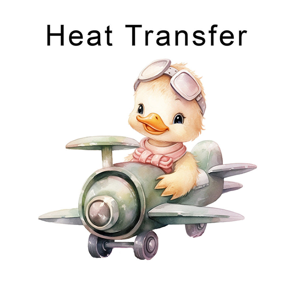 Duckie Pilot Iron on Fabric Heat Transfer DTF-167