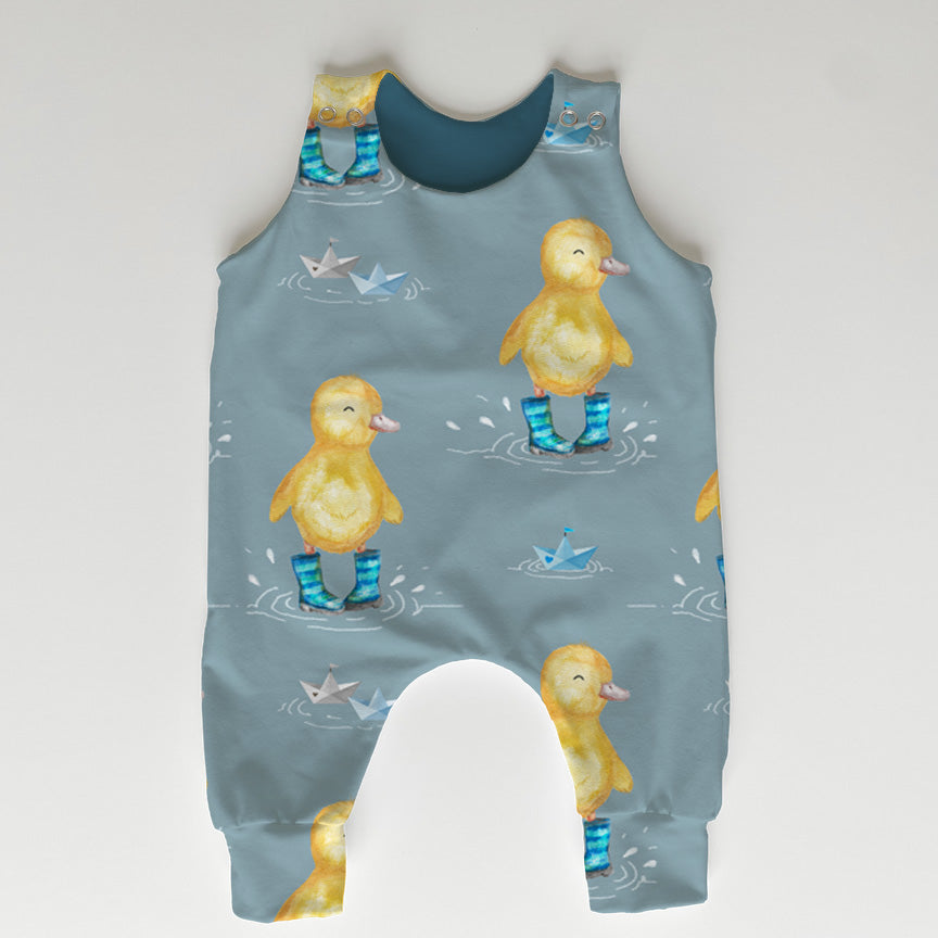 Ducklings Light Blue Fabric