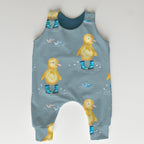 Ducklings Light Blue Fabric