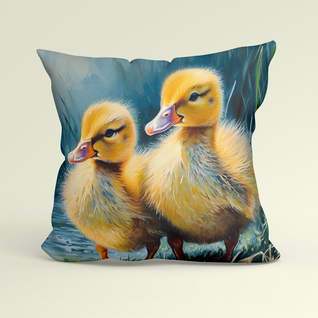 CUSHION Fabric Panel Ducklings CP-118