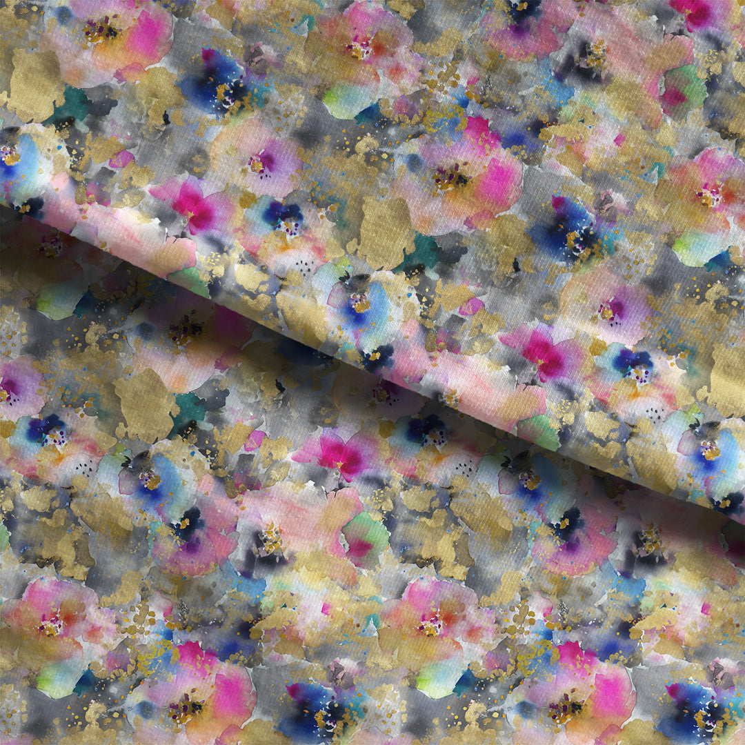 Dusk Mariglow Floral Fabric