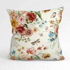 Dutch Floral Cream Fabric
