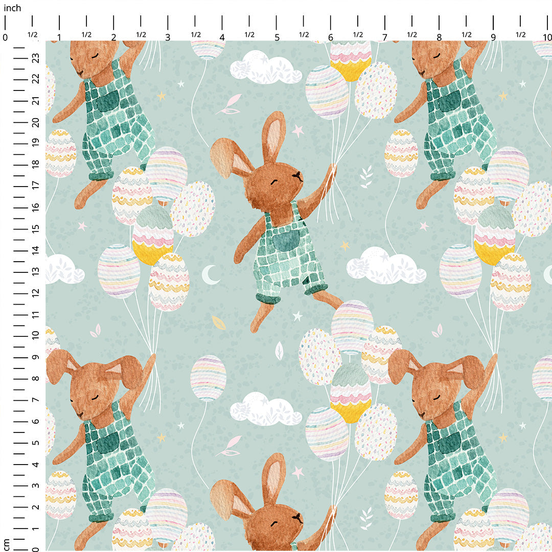 Easter Bunnies Fabric